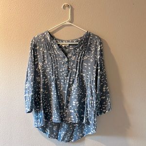 Light blue patterned shirt